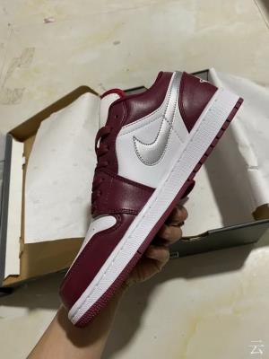 wholesale quality air jordan 1 low bordeaux