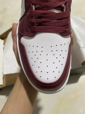 wholesale quality air jordan 1 low bordeaux