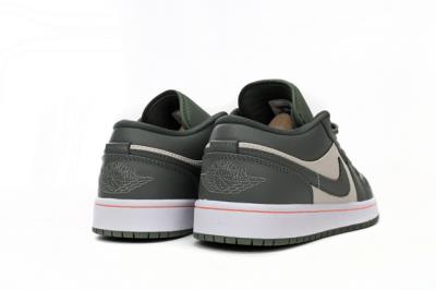 wholesale quality air jordan 1 low bean paste green