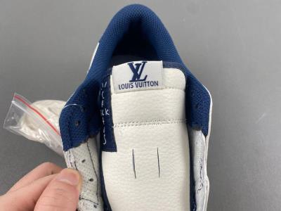 wholesale quality travis scott x air jordan 1 low og  white dark blue